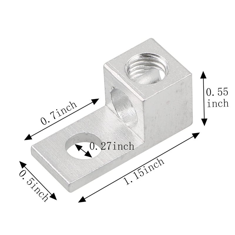 MEETOOT 8 قطع من وصلات ميكانيكية من سبائك الألمنيوم 29x13x14 مم - Image 2